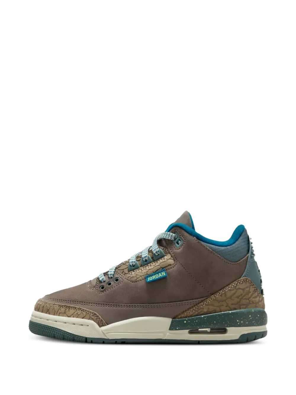 Кроссовки Air Jordan 3 Retro Jordan Kids, коричневый