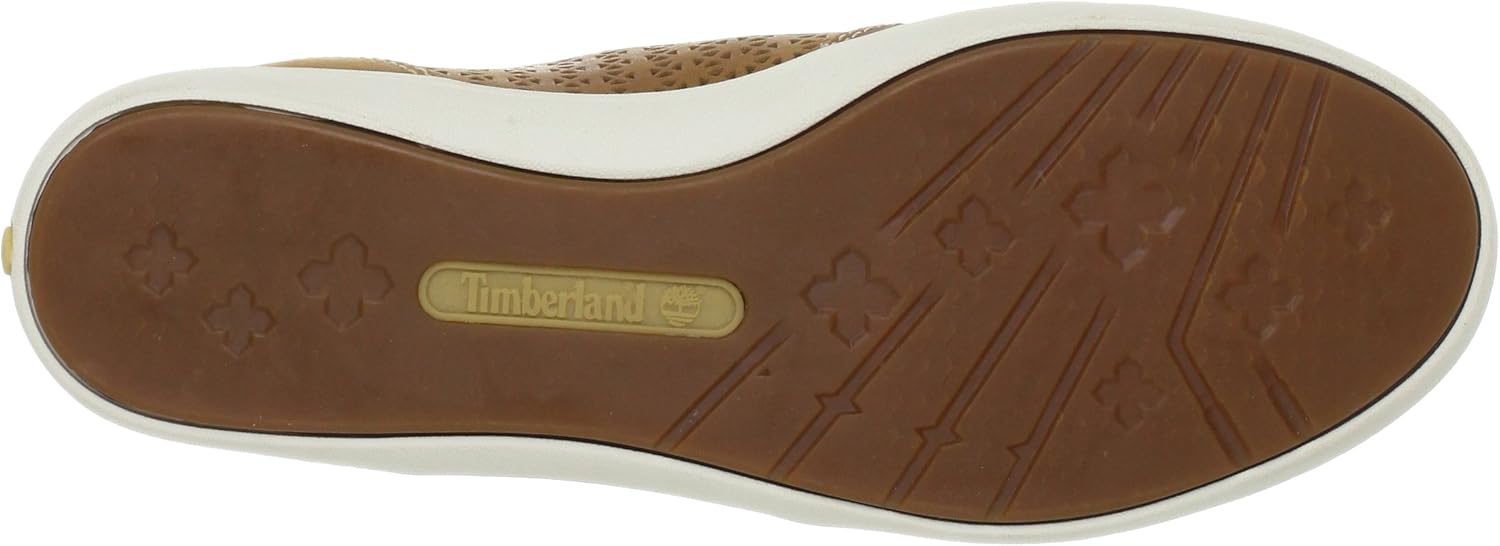 Кожаные оксфорды Earthkeepers Northport с перфорацией Timberland, песочный — фото 4