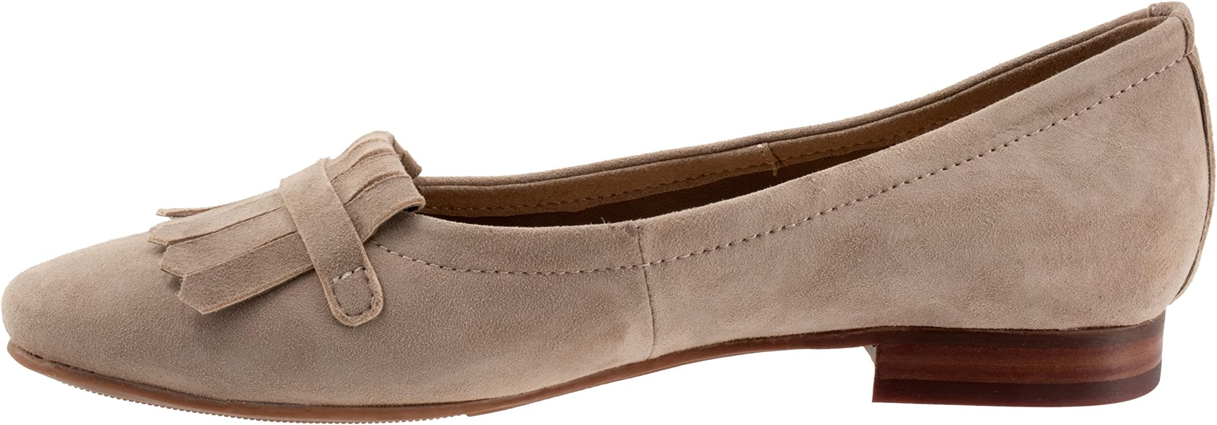 Балетки Trotters Greyson, Stone Suede — фото 4