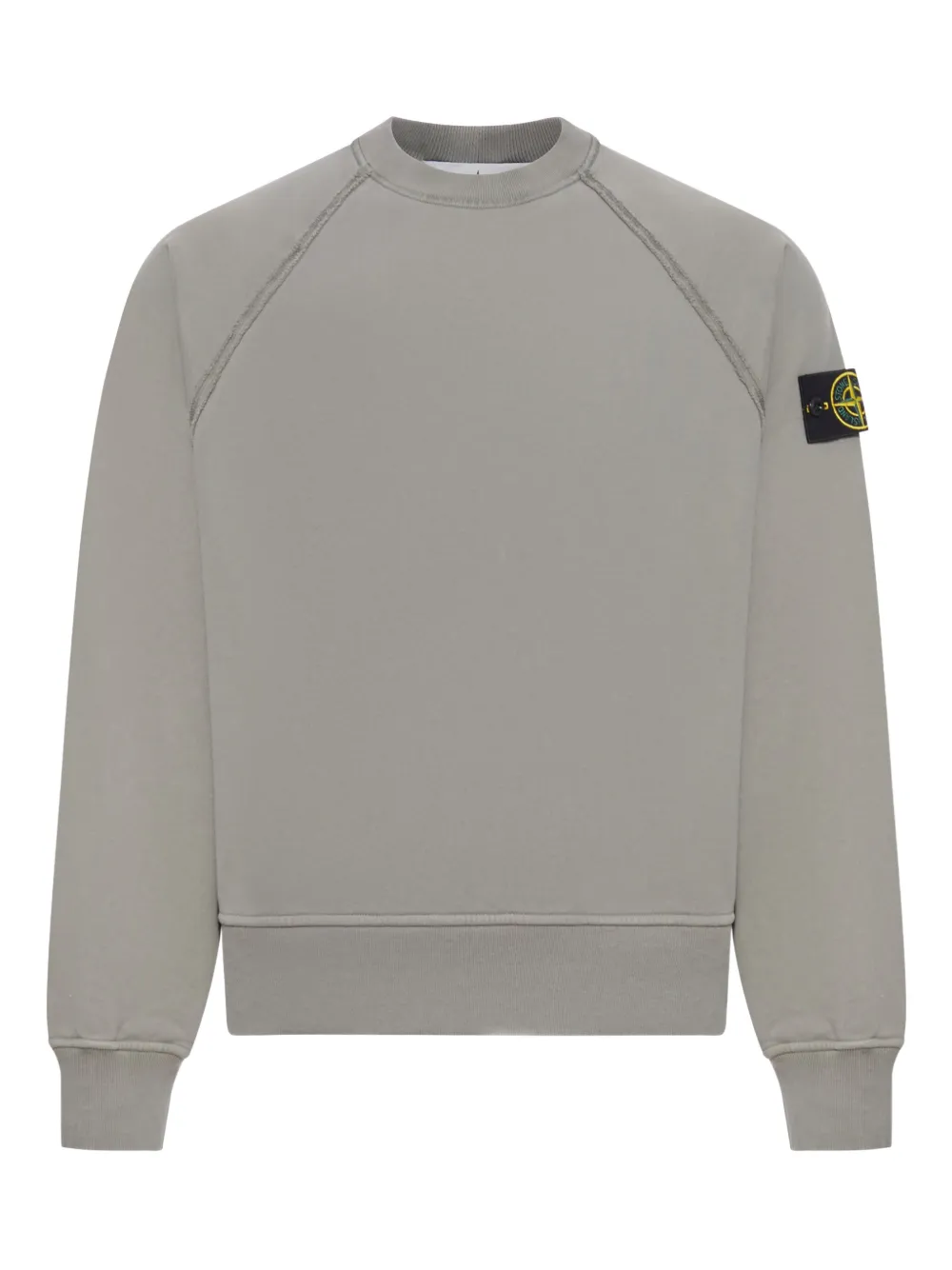 

Свитшот с рукавами реглан Stone Island, серый