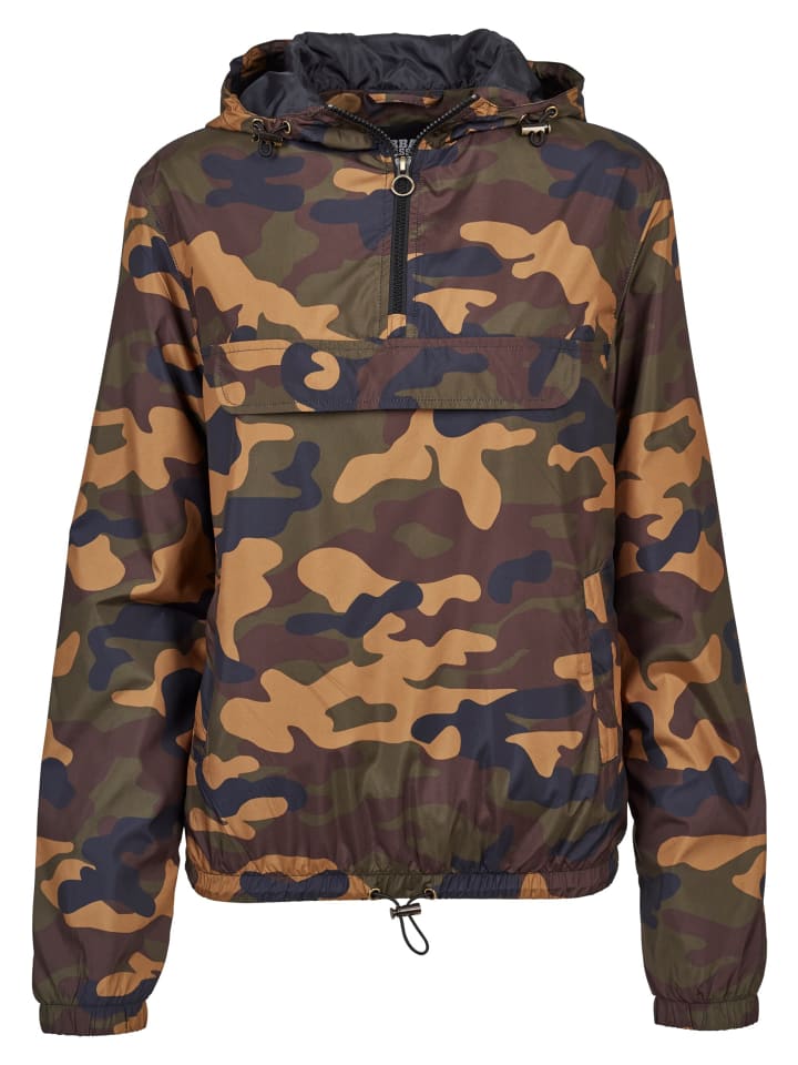 

Ветровка Urban Classics, цвет woodcamo