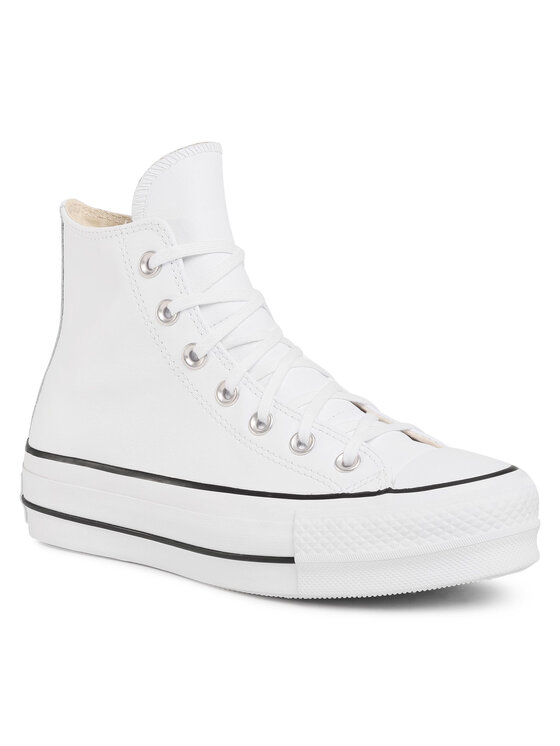 Тканевые кроссовки Chuck Taylor All Star Lift Clean Hi 561676C Converse, белый — фото 2