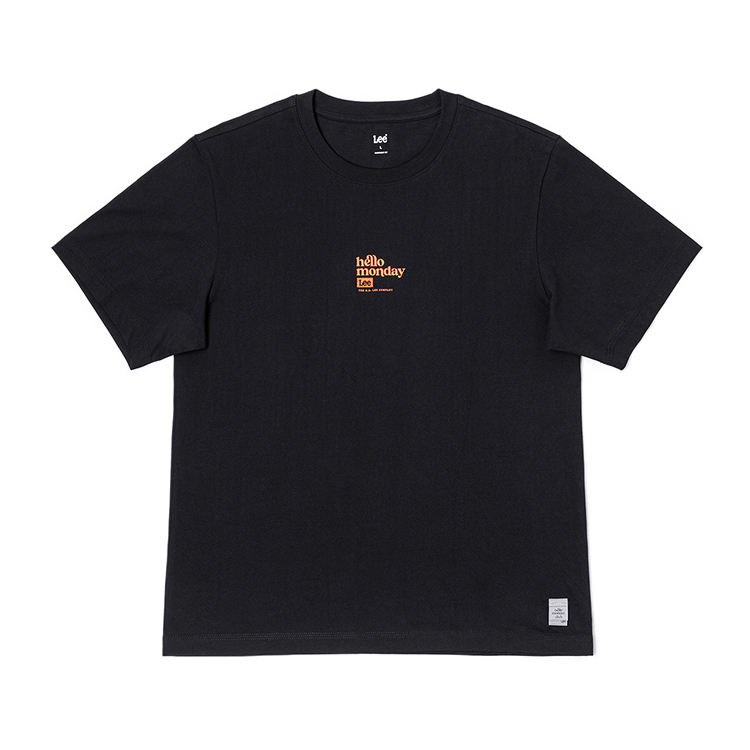 

Lee Футболка мужская черная с круглым вырезом Moderate, Черный, Lee Футболка мужская черная с круглым вырезом Moderate