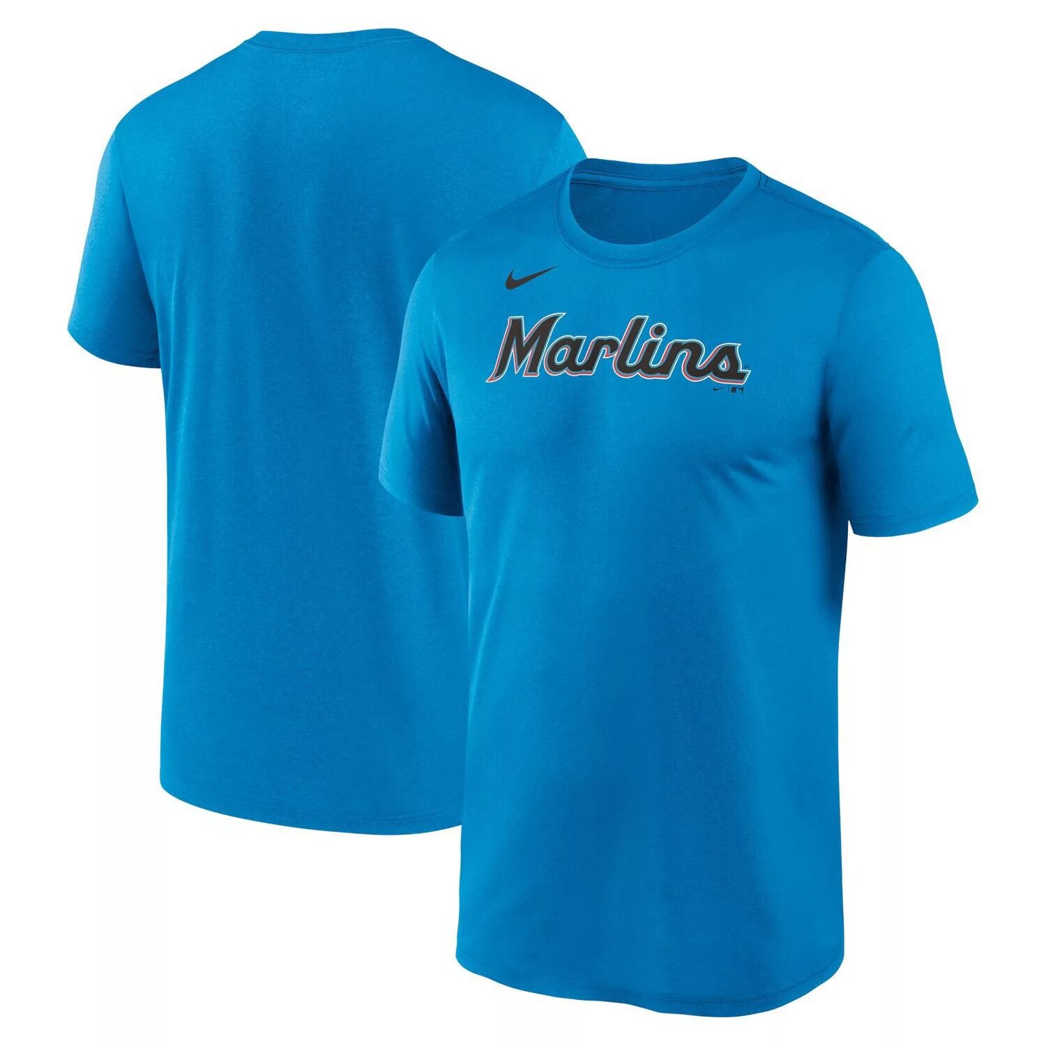 

Мужская синяя футболка Miami Marlins Wordmark Legend Performance Big & Tall Nike, Синий, Мужская синяя футболка Miami Marlins Wordmark Legend Performance Big & Tall Nike