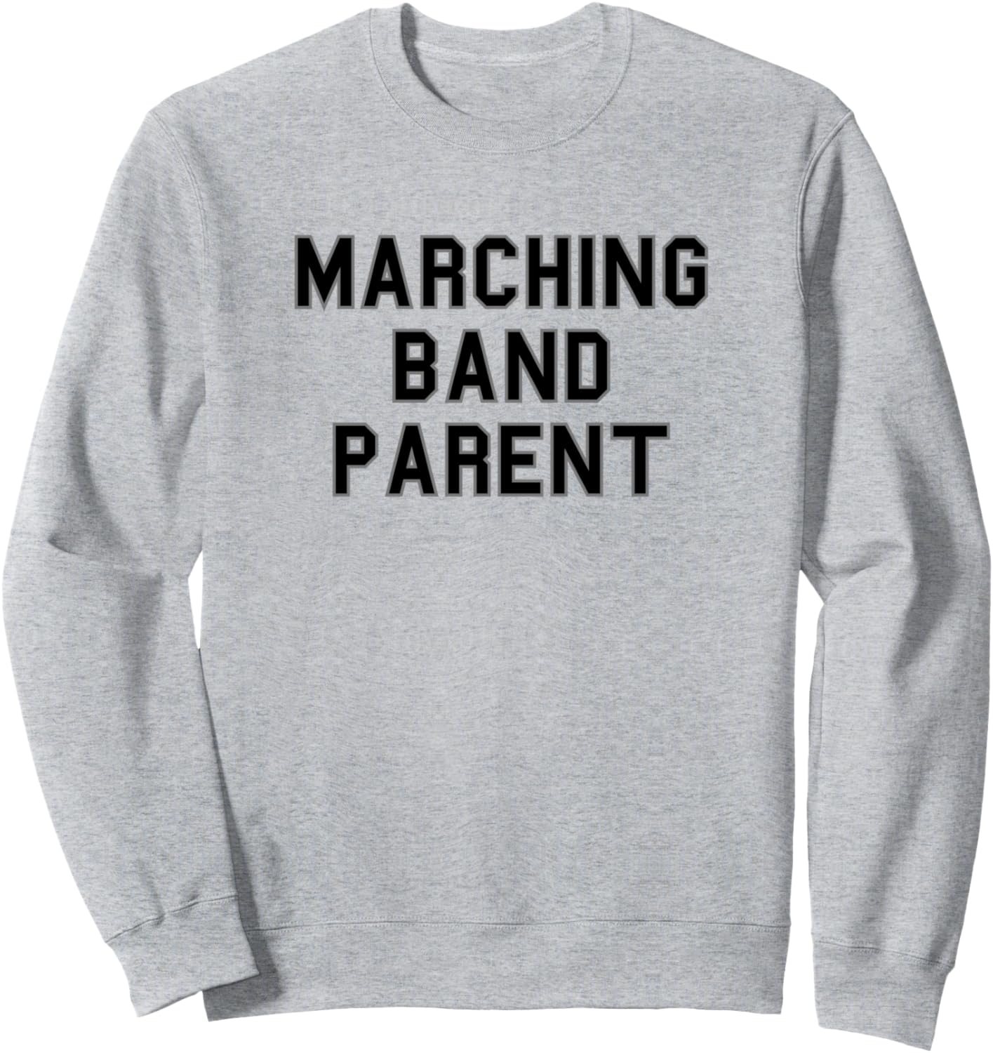 

Милая шуточная толстовка с символикой марширующего оркестра, школы, гордости, забавная фанатская тематика School & Team Pride Grads And Fans Official, серый