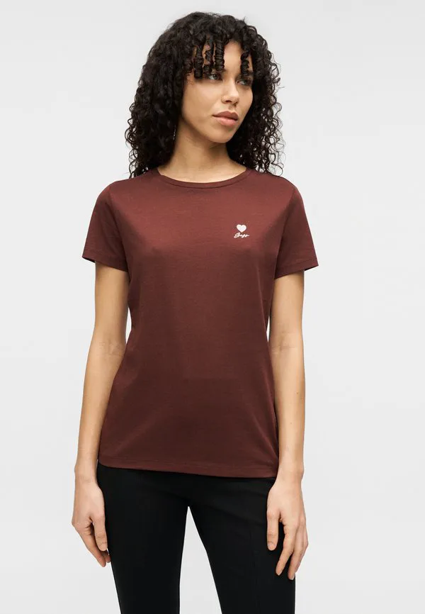 Базовая футболка elove Boss, Dark Brown — фото 4