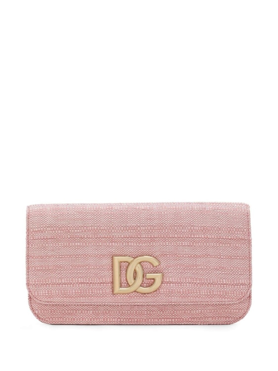 

Dolce & Gabbana клатч 3.5 с логотипом, розовый