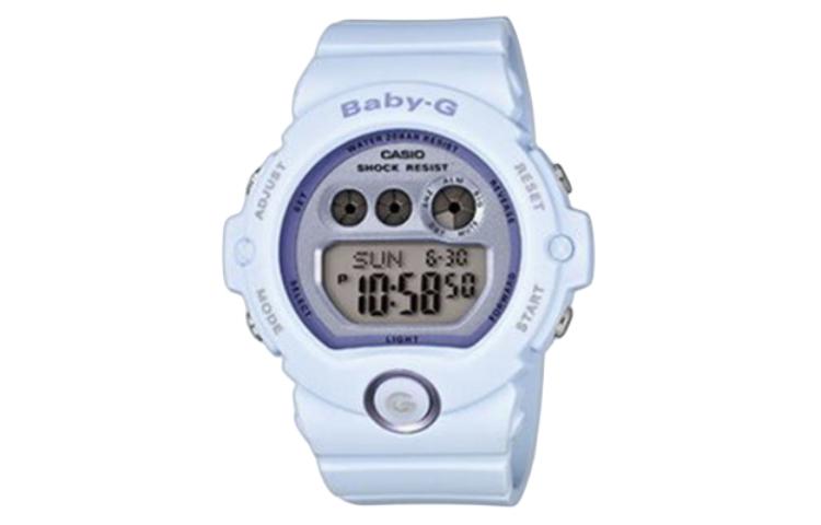 

CASIO Часы Women's BABY-G 49mm Green Watch BG-6902-3D, Purple Watch Dial