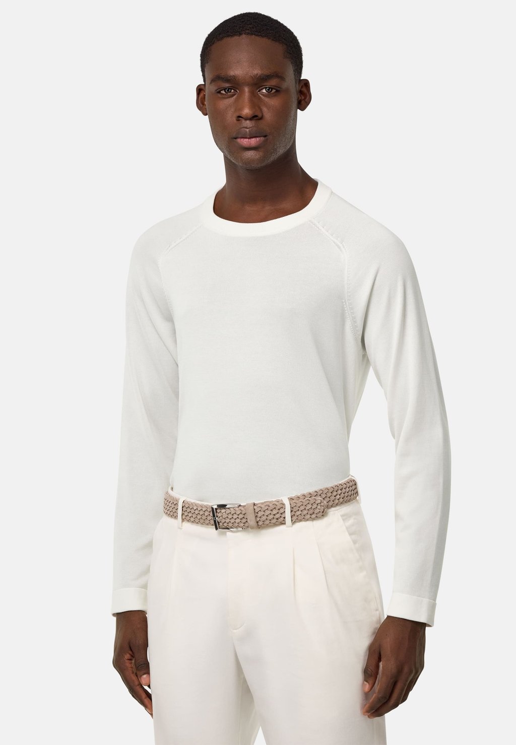 

Джемпер CREW NECK Boggi Milano, белый