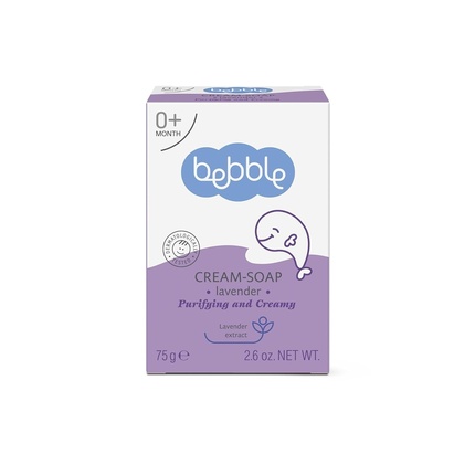 

Детское лавандовое мыло 75г Bebble