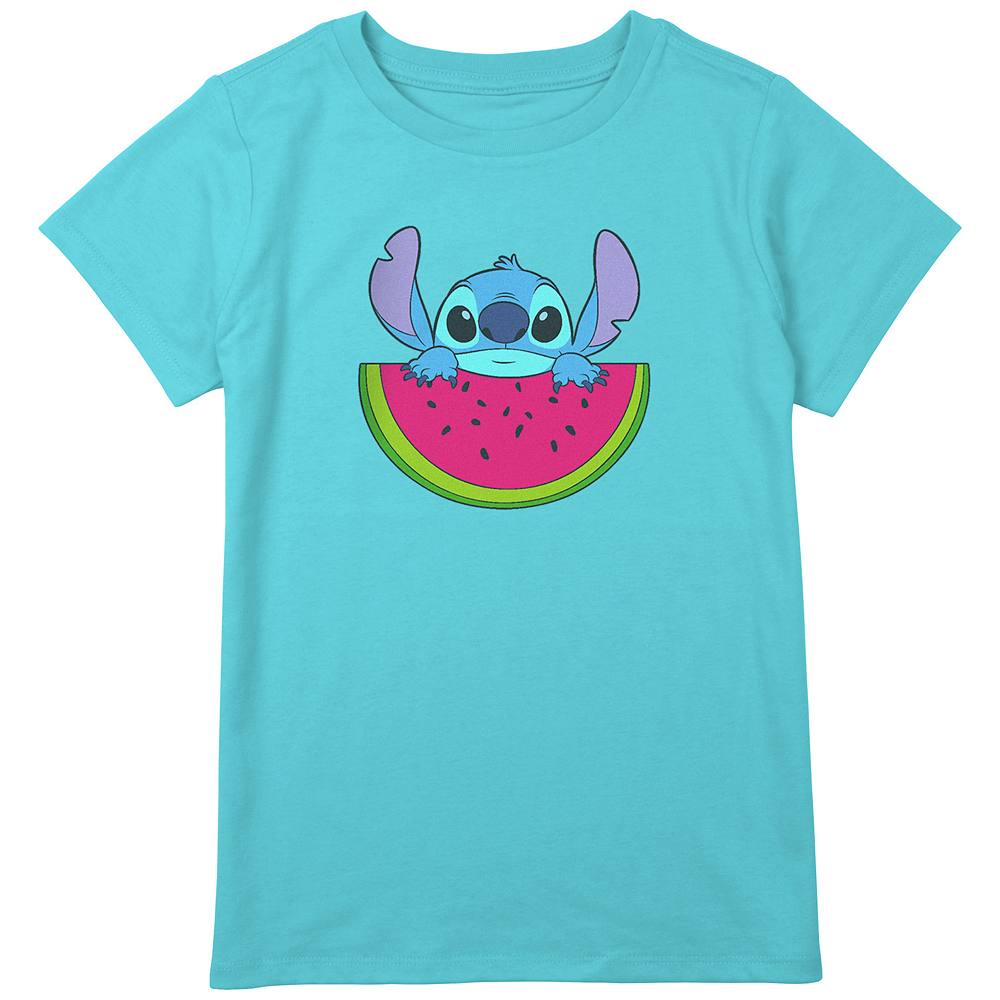 

Футболка Disney's Lilo & Stitch с рисунком Watermelon Stitch для девочек плюс, синий