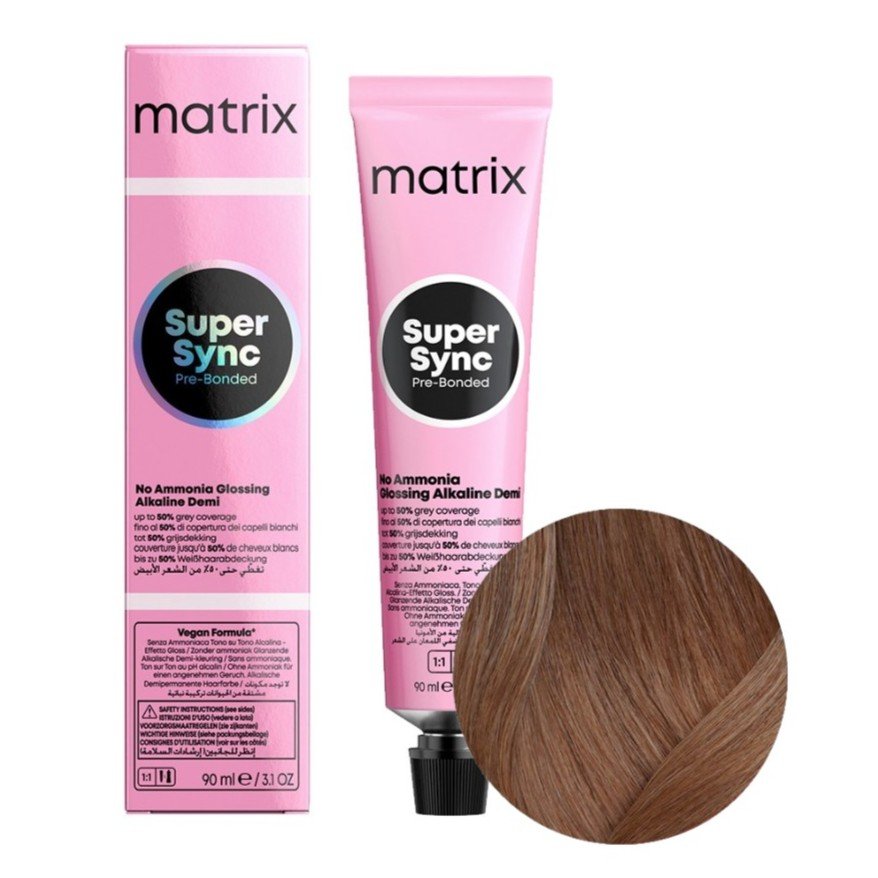

MATRIX Тонер для волос SUPER SYNC 6N - Темно-русый натуральный - 90 мл