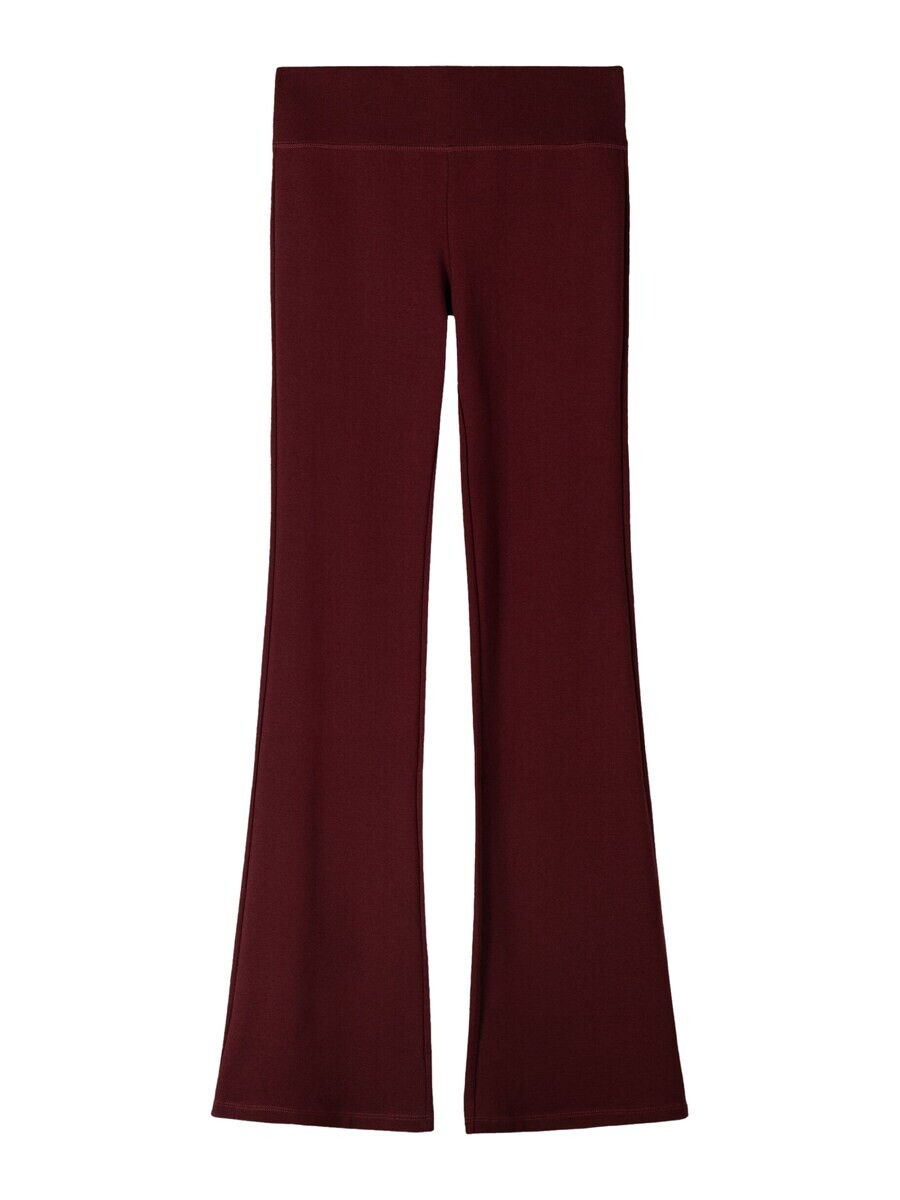 

Тканевые брюки Bershka Flared Pants, цвет merlot