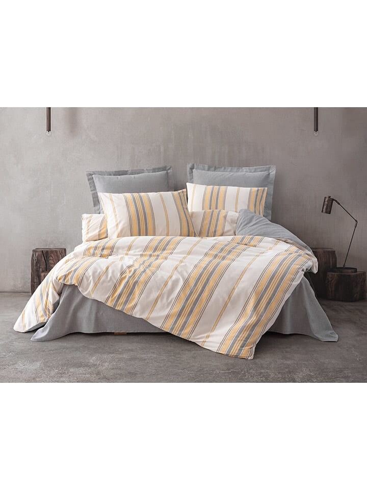 

Постельное белье Colorful Cotton Set Tribus, цвет grau/gelb/weiß
