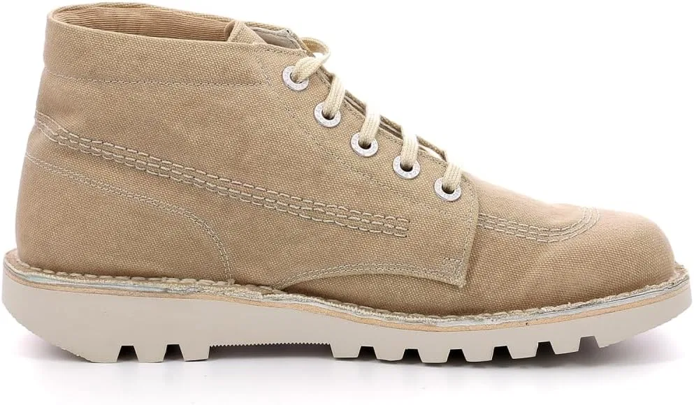 Ботинки Kickers Herren Kick Hi Mode-Stiefel, Light Beige — фото 4