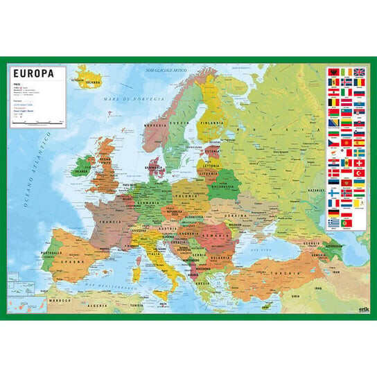 

Карта Европы Go School Inna marka