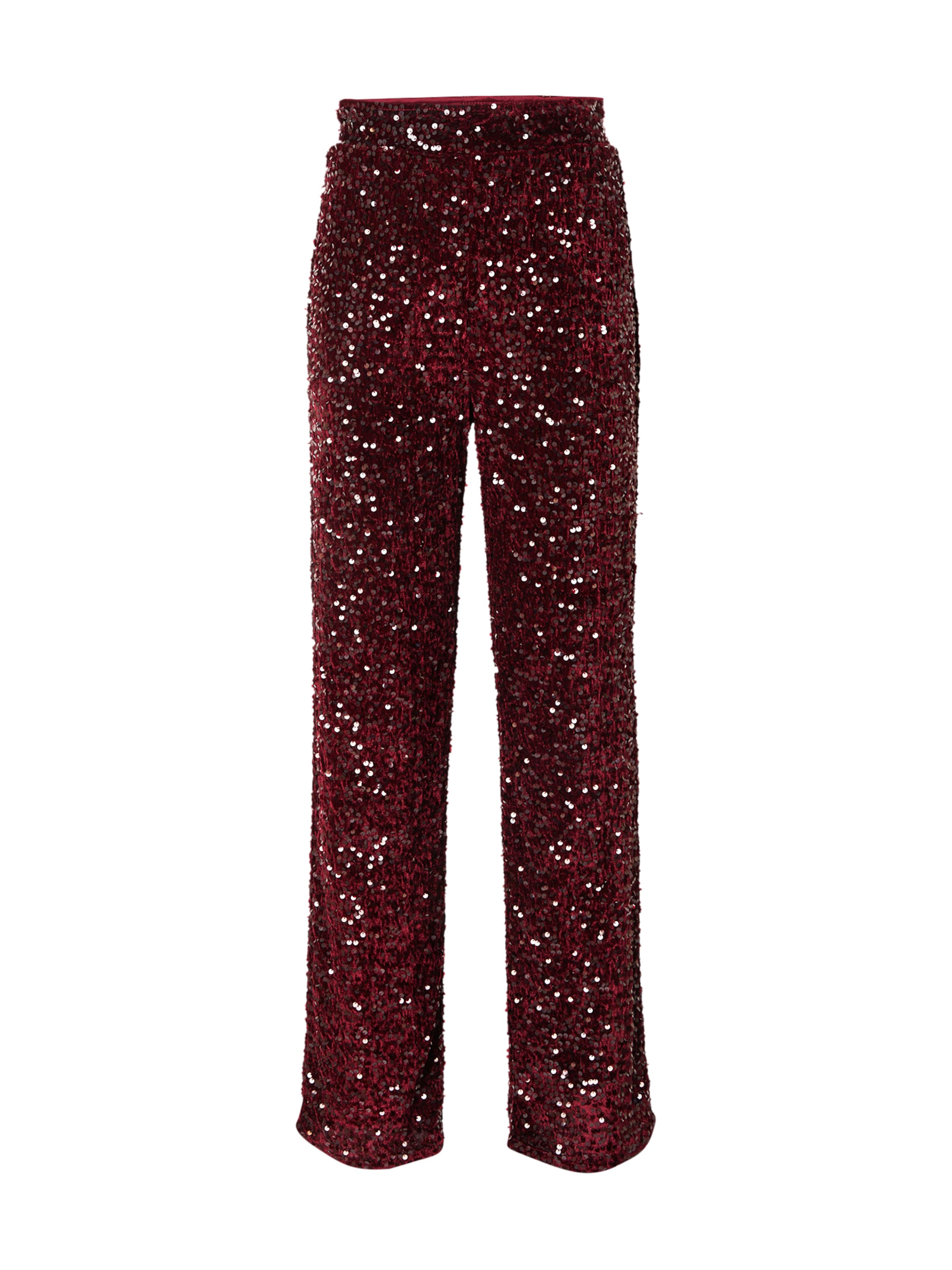 

PIECES Широкие брюки 'PCKAM' в винно-красном цвете