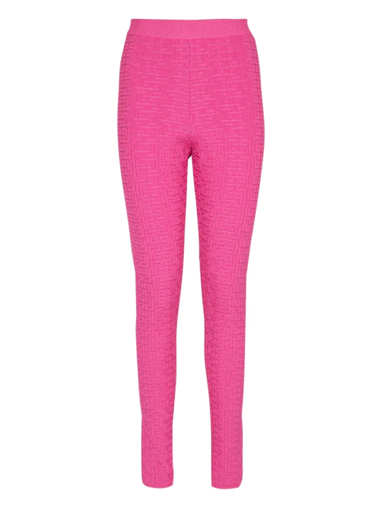 

Balmain леггинсы с монограммой, розовый