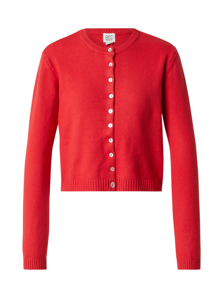 

Вязаный кардиган BDG Urban Outfitters DALTON, bright red