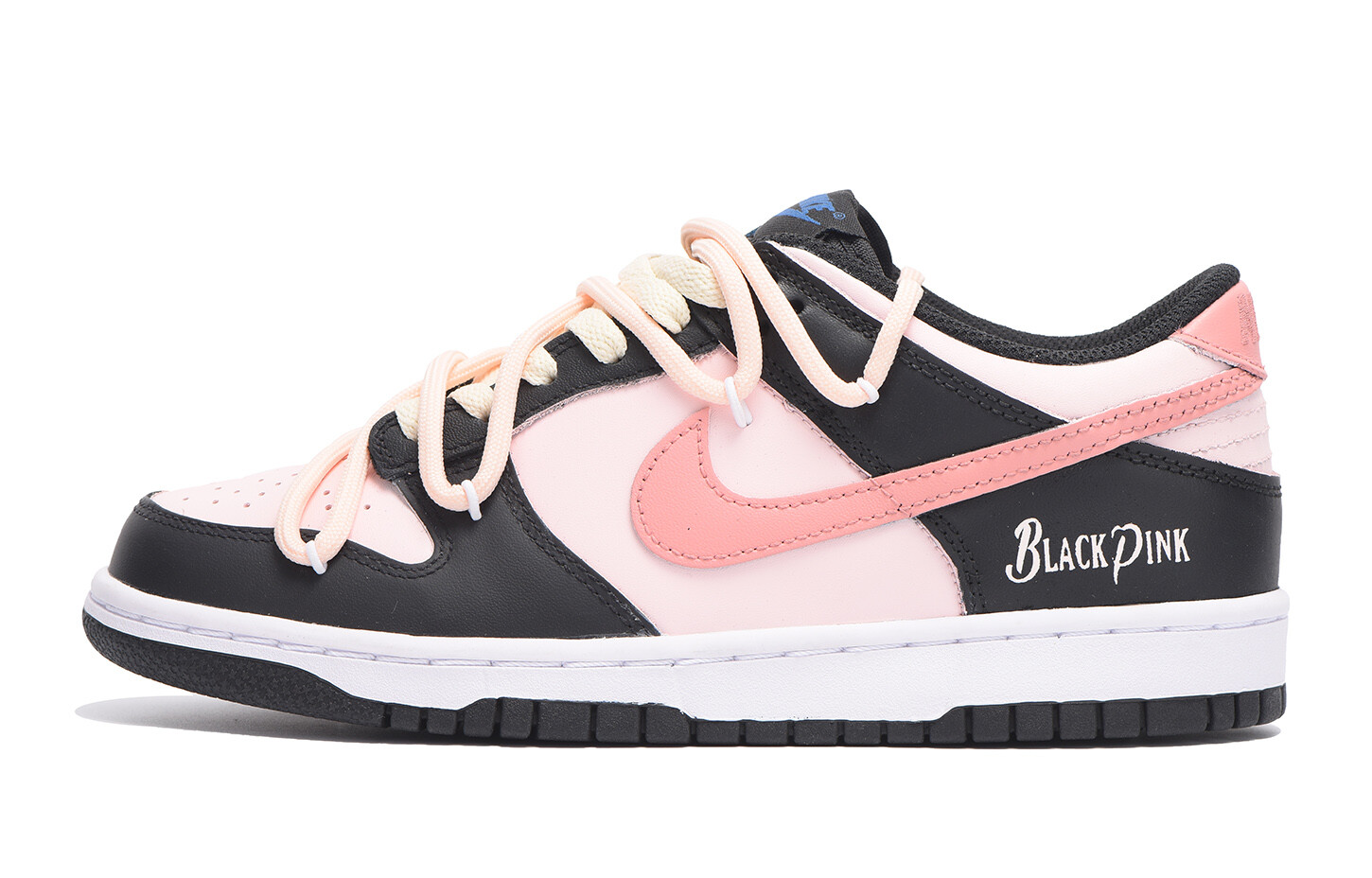 

Кроссовки Nike Dunk Skateboard Shoes Women's Low-Top Black Pink, Черный, Кроссовки Nike Dunk Skateboard Shoes Women's Low-Top Black Pink