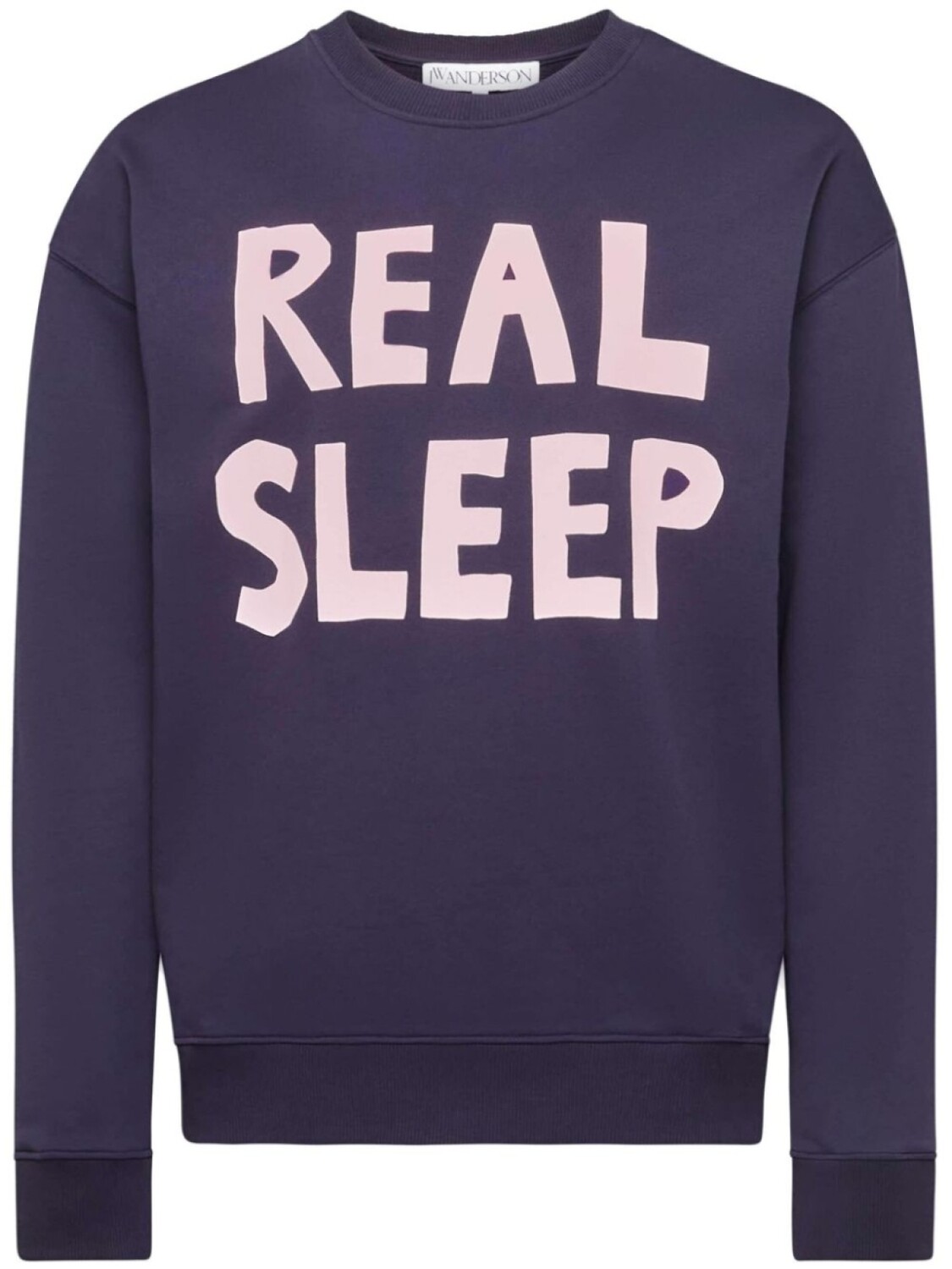 

Толстовка с принтом Real Sleep JW Anderson, синий