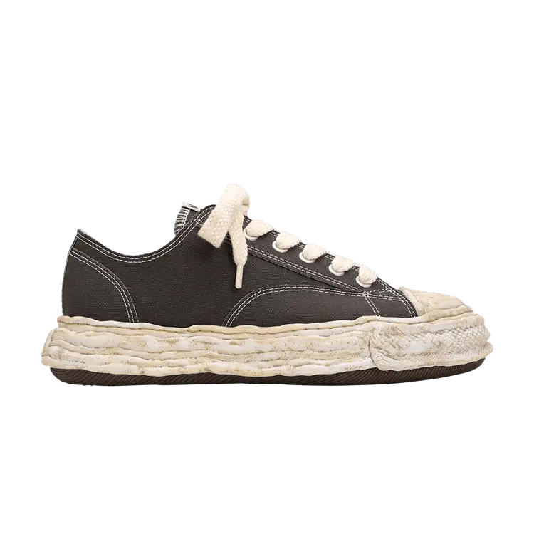 

Кроссовки Maison Mihara Yasuhiro Peterson 23 OG Dyed Sole Canvas Low Grey, серый