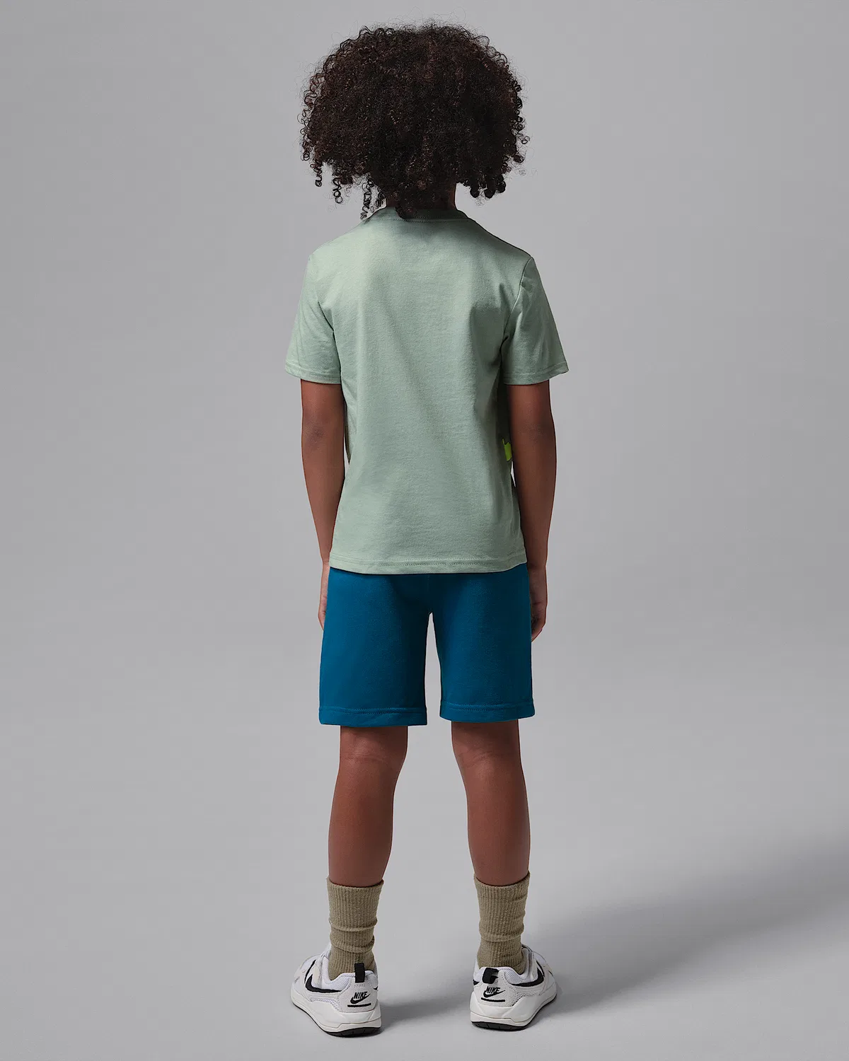 Детский набор из шорт и топа Jumbo Jumpman 2-Piece Shorts Set Jordan, Blue — фото 2