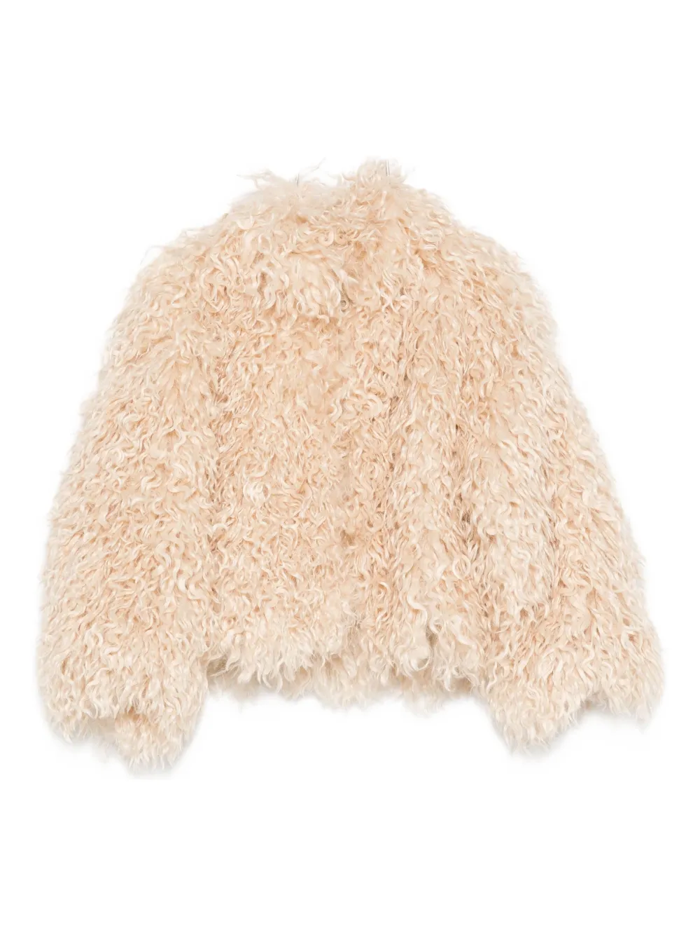 

Пальто на молнии Miss Grant Kids, бежевый