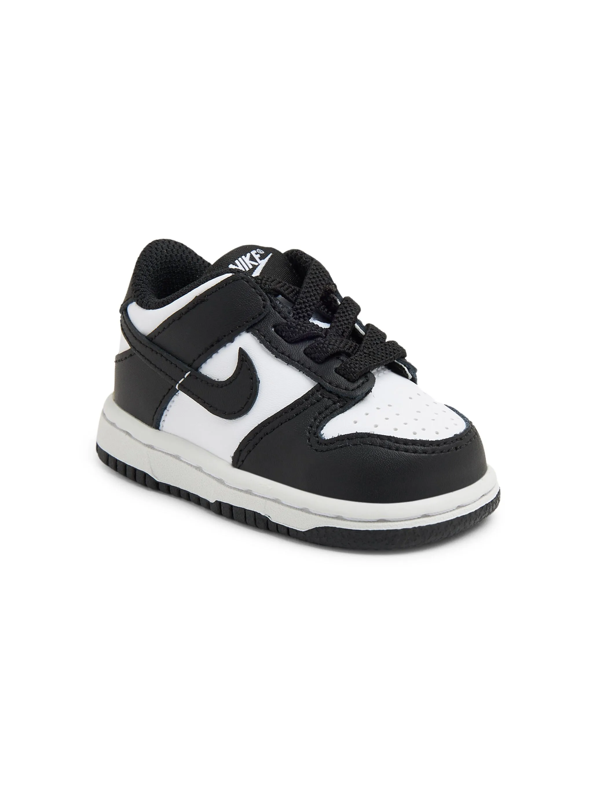 Кроссовки Dunk Low Panda на шнуровке Nike Kids, белый