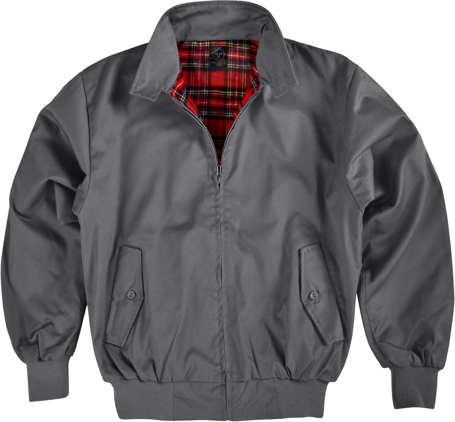 

Куртка Gear Up Herren Harrington Jacke, антрацит