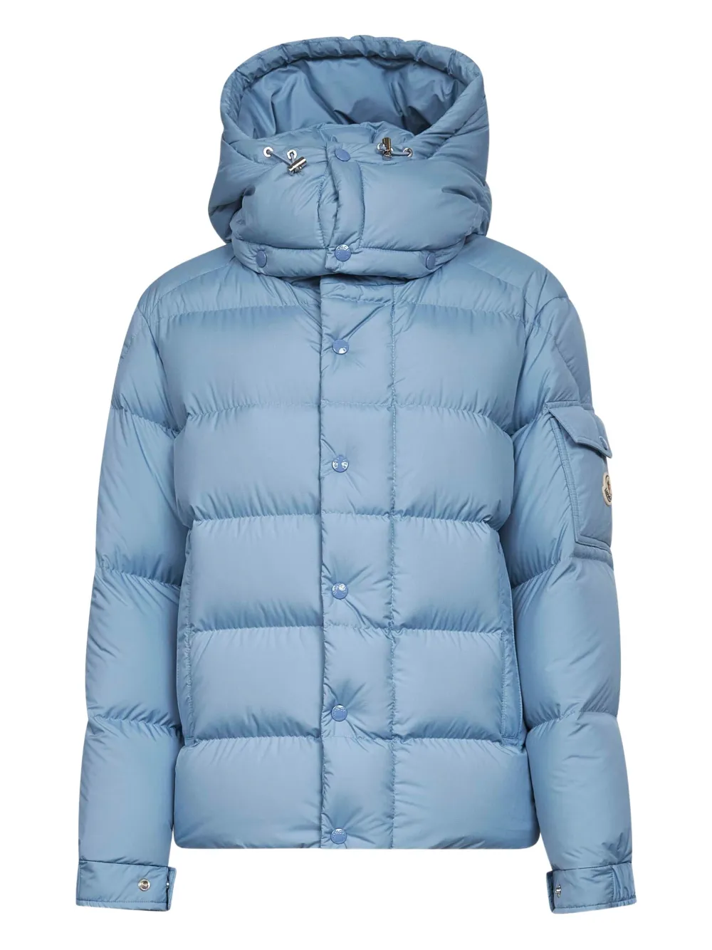 

Куртка-пуховик с капюшоном MONCLER, синий
