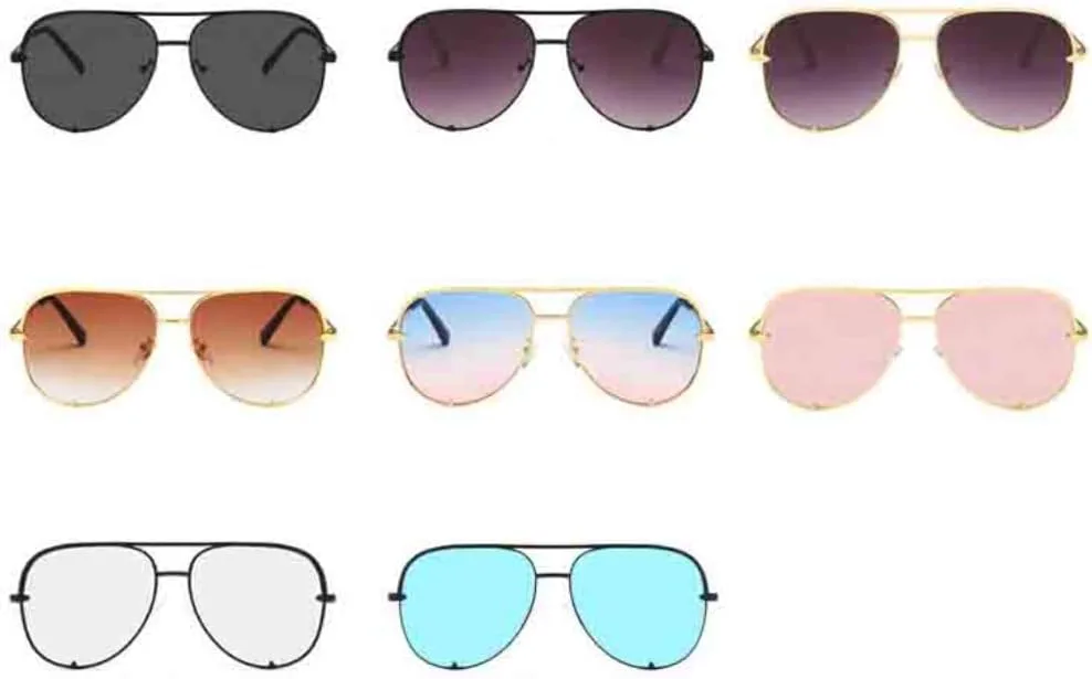 

Модные солнцезащитные очки класса люкс для женщин и мужчин, винтажные очки для вождения и путешествий, с защитой от УФ-излучения UV400 VVTWSSW, Black Gradient Gray