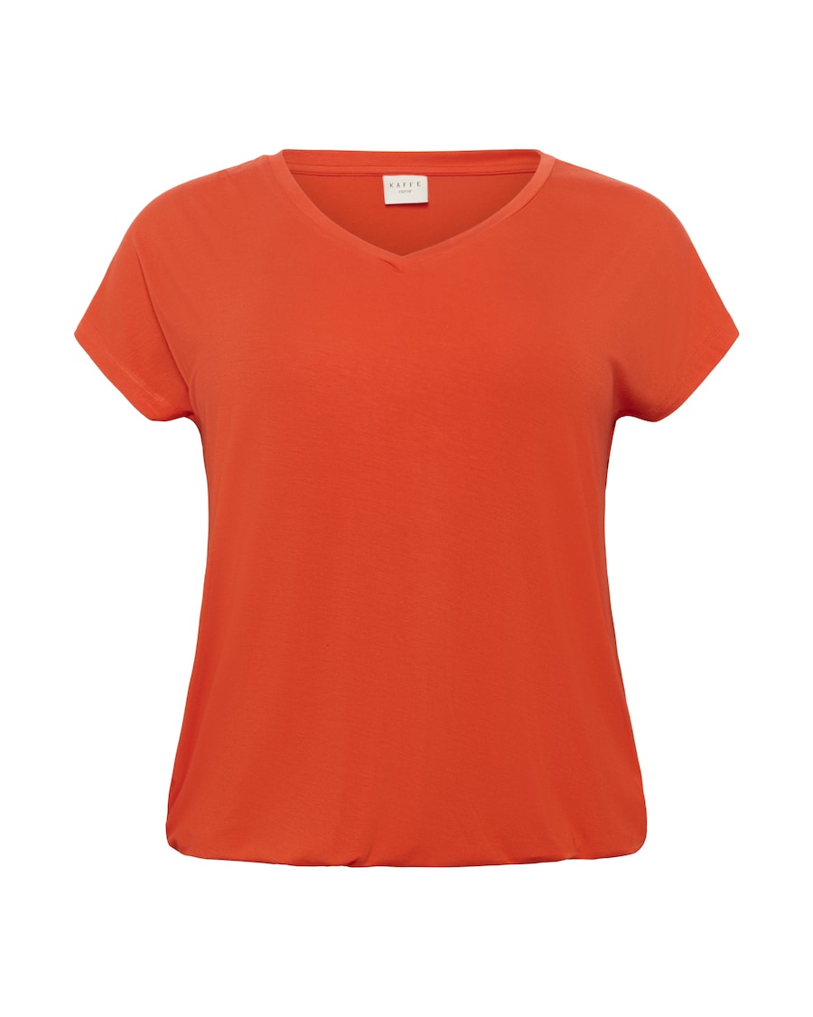 

Рубашка KAFFE CURVE KCjena, оранжево-красный