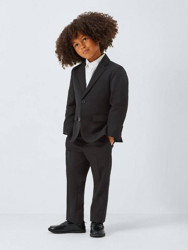

Детский твиновый пиджак John Lewis Heirloom Collection, Black