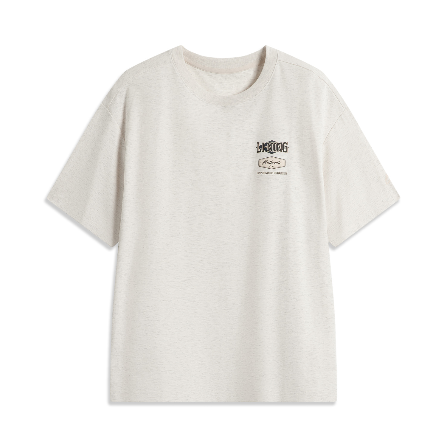 

Футболка Unisex Heather Gray Tile Gray LINING, серый