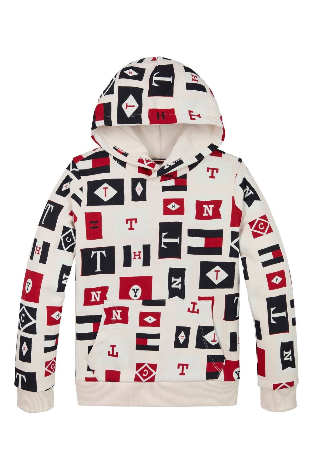 

Флаги толстовка с капюшоном Tommy Hilfiger, белый