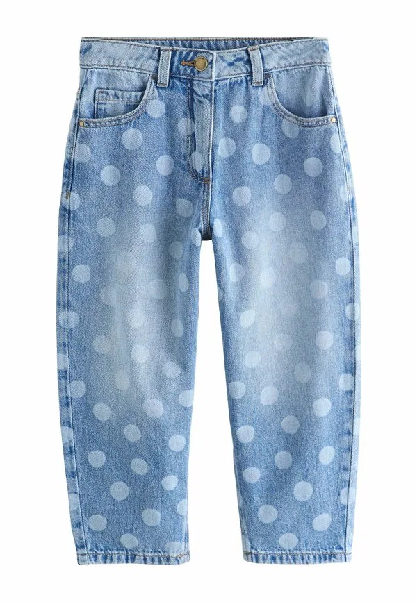 Джинсы прямого кроя, зауженного кроя Next, Lightwash Polka Dot