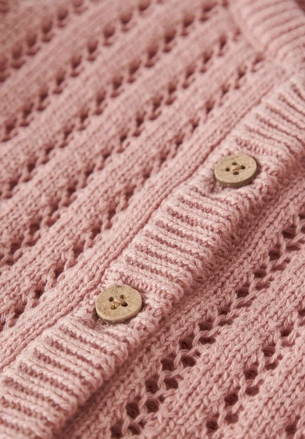 Кардиган стандартного кроя strickjacke Lil' Atelier, Misty Rose — фото 3