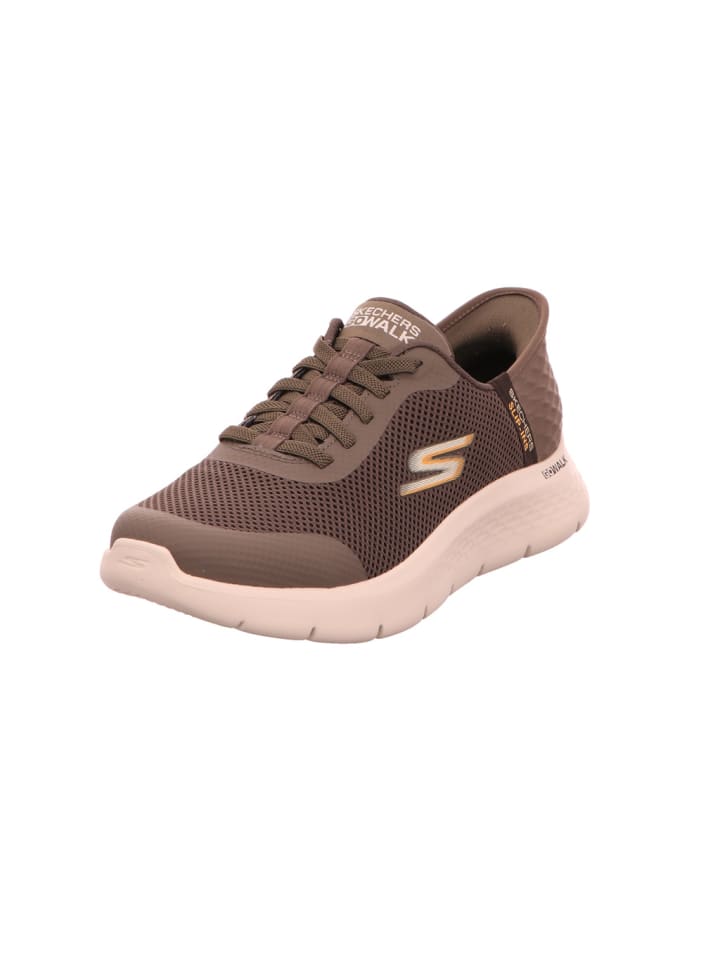 Skechers Лоферы коричневого цвета — фото 2