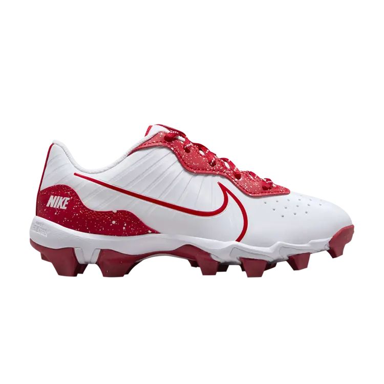 

Кроссовки Alpha Huarache 4 Keystone GS, цвет White University Red Splatter