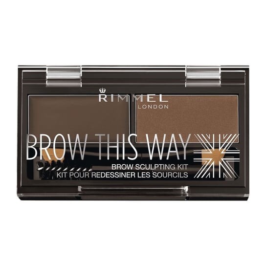 

Палитра для бровей № 003 – Темно-коричневый, 2,4 гр. Rimmel, Brow This Way