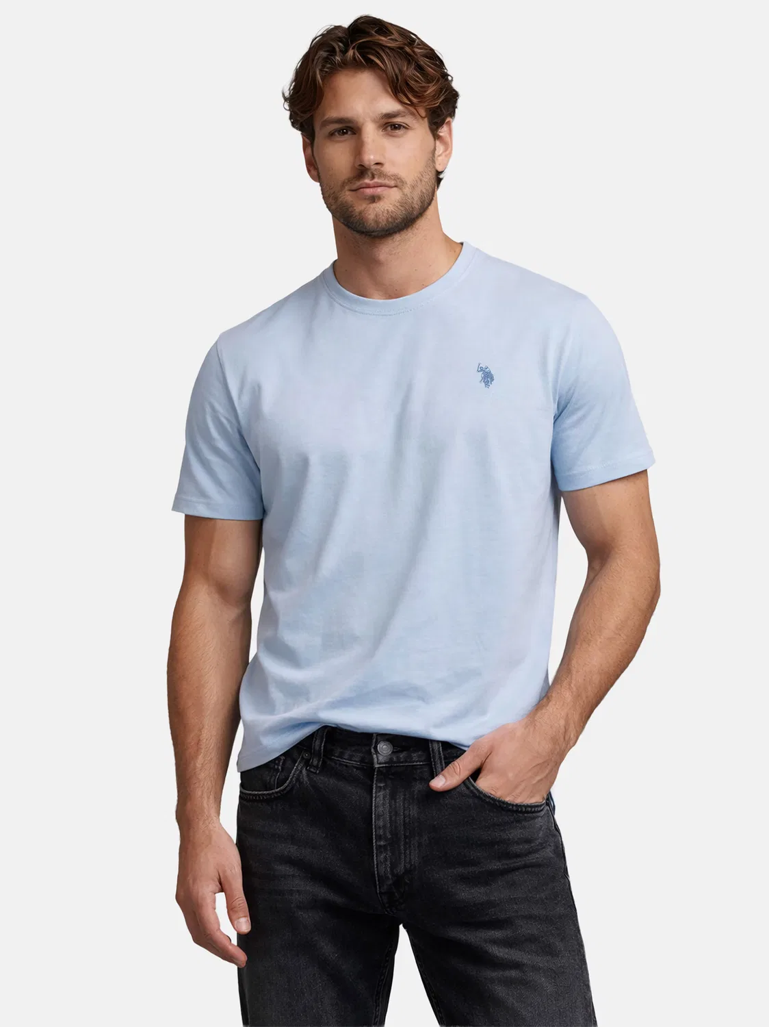 Футболка U.S. Polo Assn., Light Blue — фото 3