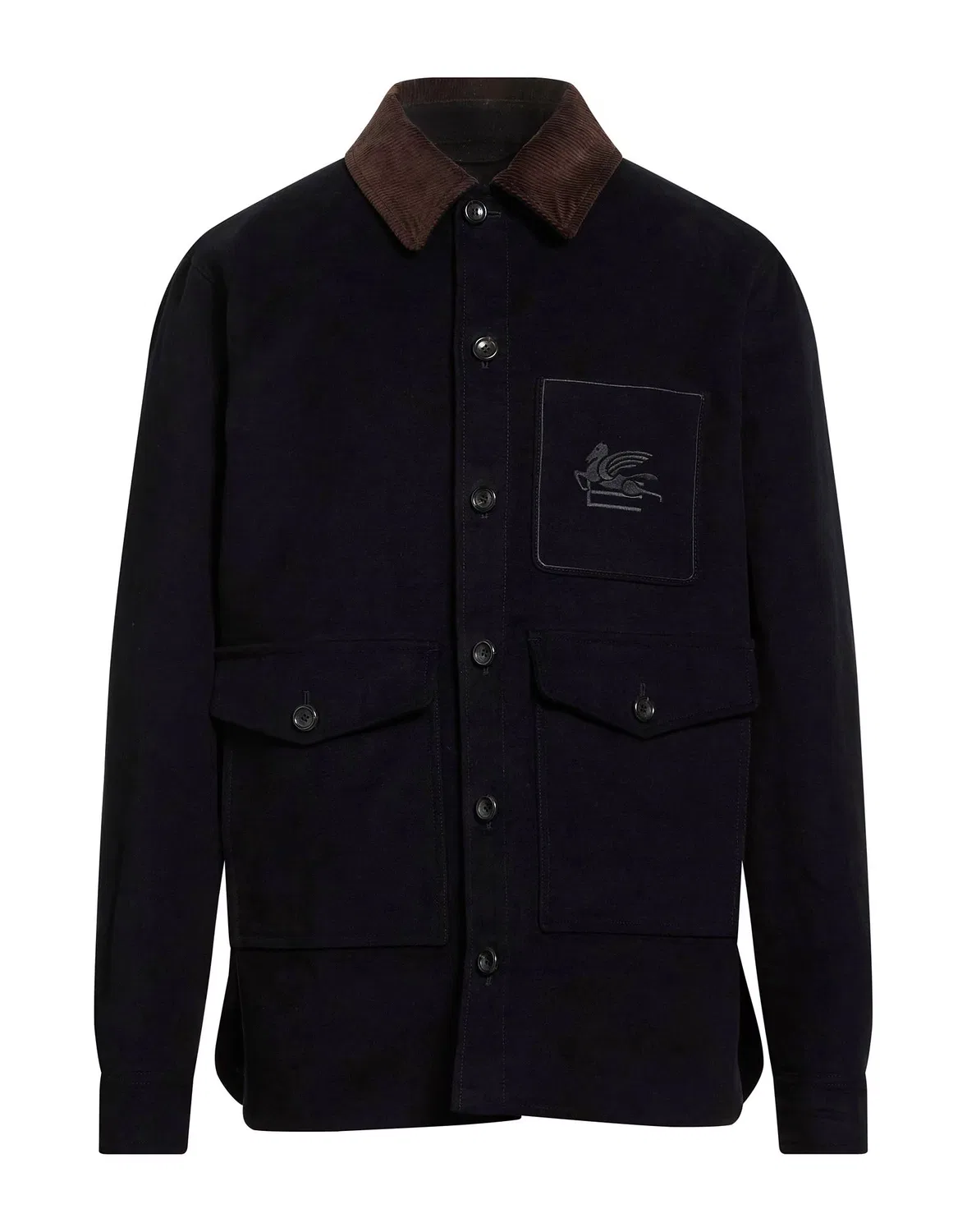 Куртка из вельвета ETRO Black