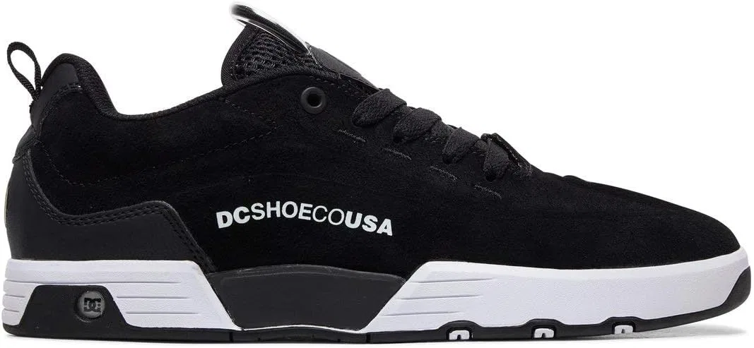 Мужские скейтбордические кроссовки DC Shoes Legacy 98 Vac S ADYS100520, Black White — фото 4