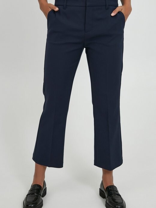 

Брюки из ткани pzbindy Pulz Jeans, синий