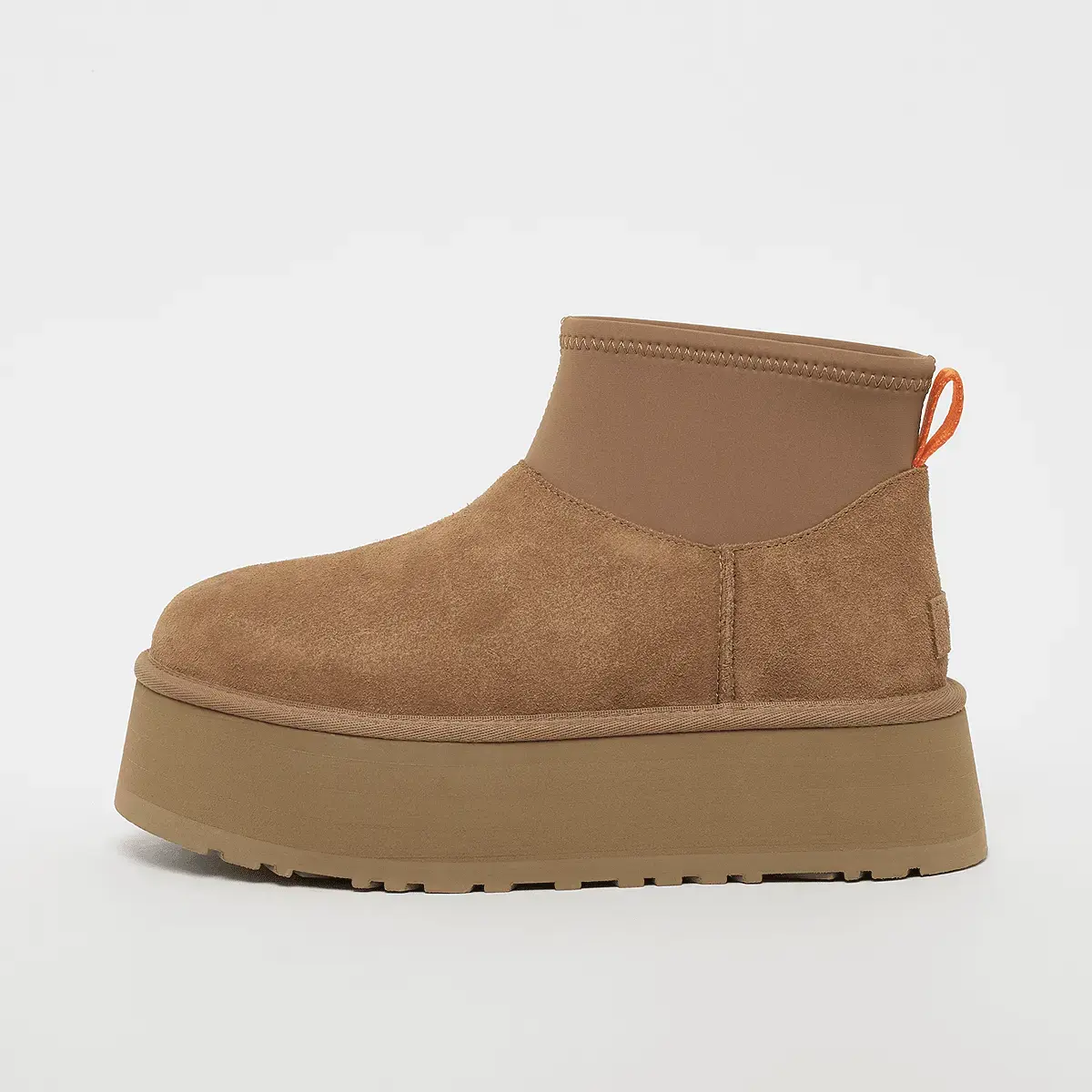 Ботинки UGG Classic Mini Dipper на массивной подошве, коричневый
