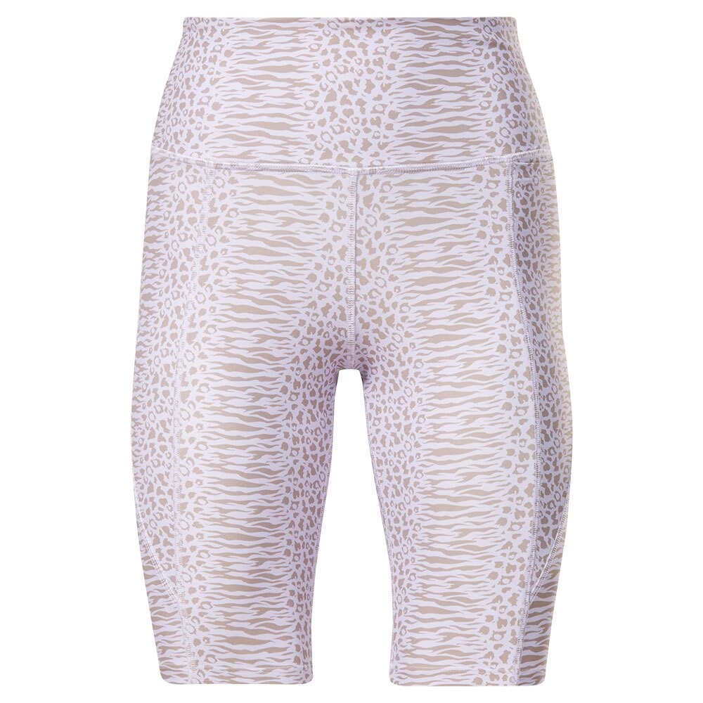 

Леггинсы Reebok Lux Bold High-Waisted Modern Safari Print Short, фиолетовый