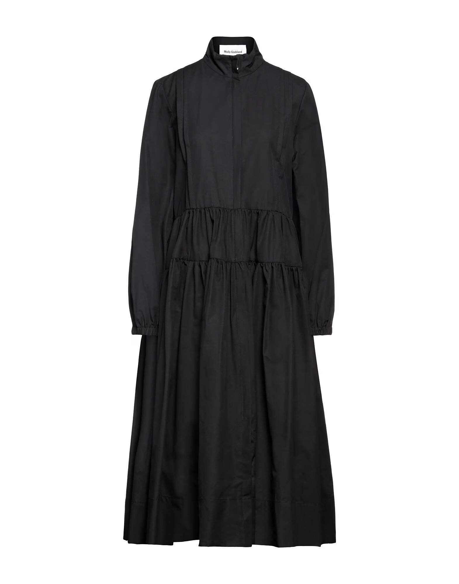 

Платье миди Molly Goddard, черный