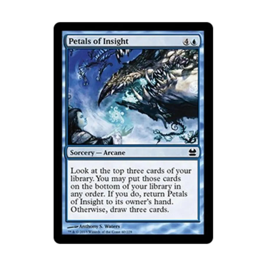 

CCG Лепестки прозрения (С) (Фольга), MTG - Modern Masters 2013