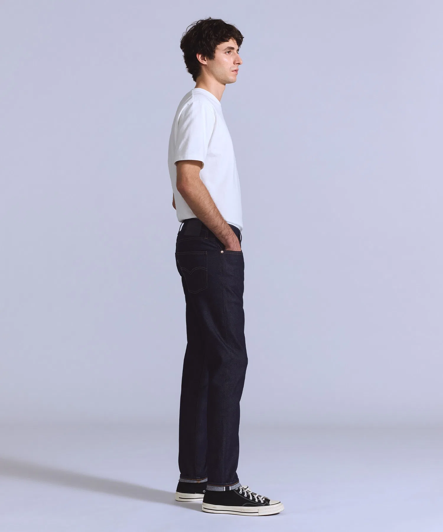 Джинсы Levi's BLUETAB™ 512™ Slim Tapered, темно-синие, СДЕЛАНО В ЯПОНИИ — фото 3